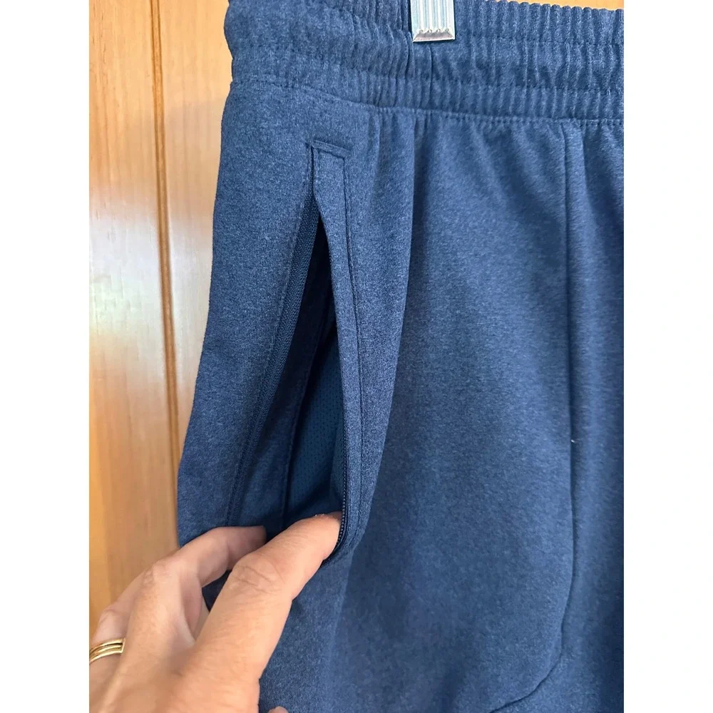 Reebok Sportswear Heather Blue Performance Joggers Athletic Sweatpants XL‎